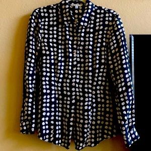 CAbi M Polka dot blouse